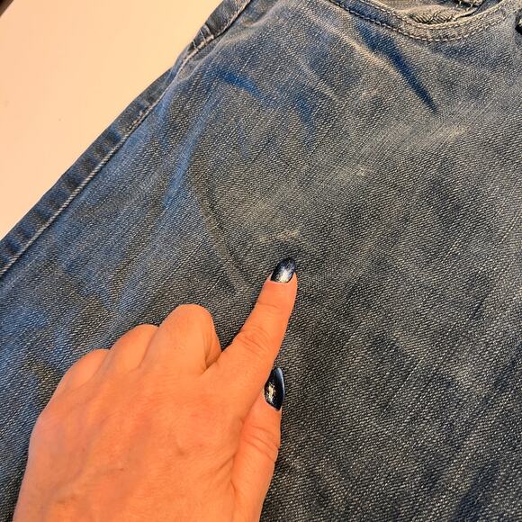 G by Guess Straight Leg Rolland Low Bootcut Jeans Size 34 - Picture 9 of 13